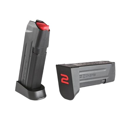 Amend2 A2-19 Polymer Handgun Magazine Black for Glock 19 9mm Luger 15/rd
